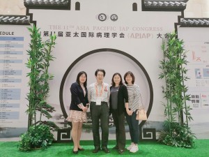Dr Bai, Dr Li and Dr Liu in Hefei.