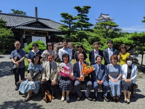 宇都宮先生、若狭先生教授就任お祝い